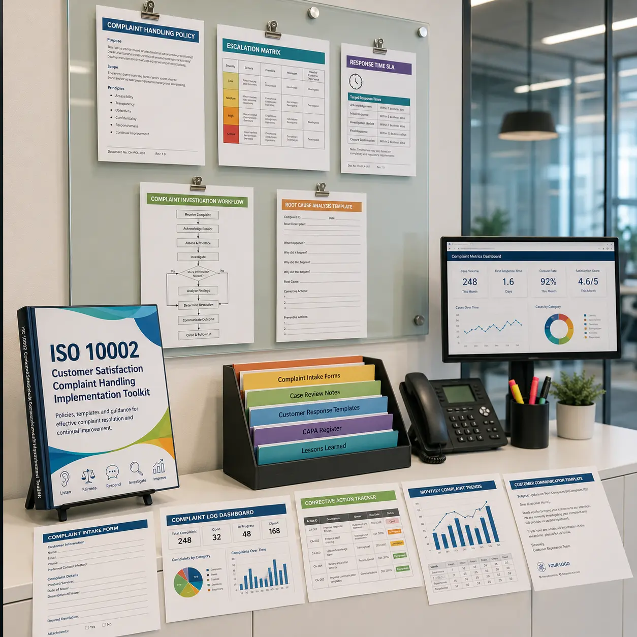 ISO 10002 Customer Satisfaction Complaint Handling Implementation Toolkits