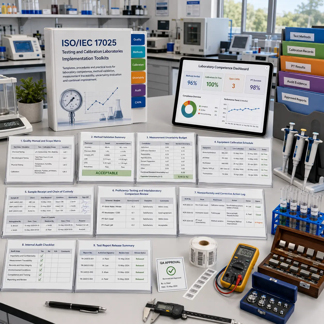 ISO/IEC 17025 Testing and Calibration Laboratories Implementation Toolkits