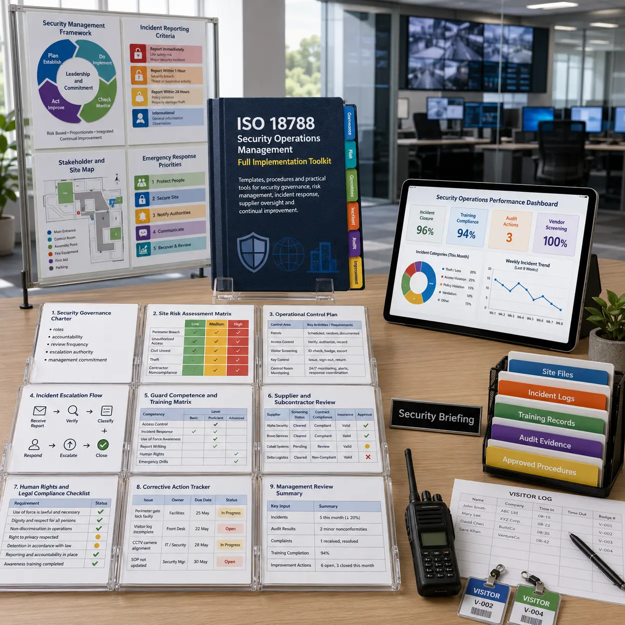 ISO 18788 Security Operations Management System Implementation Toolkit