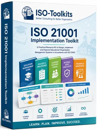 ISO 21001 Educational Organizations Management Systems Implementation Toolkits Cover