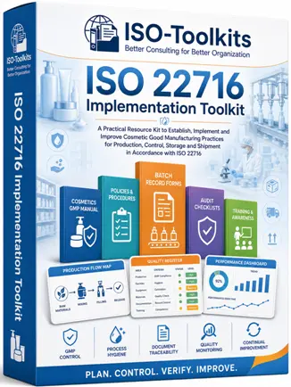 ISO 22716 Cosmetics GMP Toolkit Cover